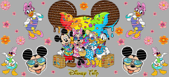 16oz Disney style-D-934